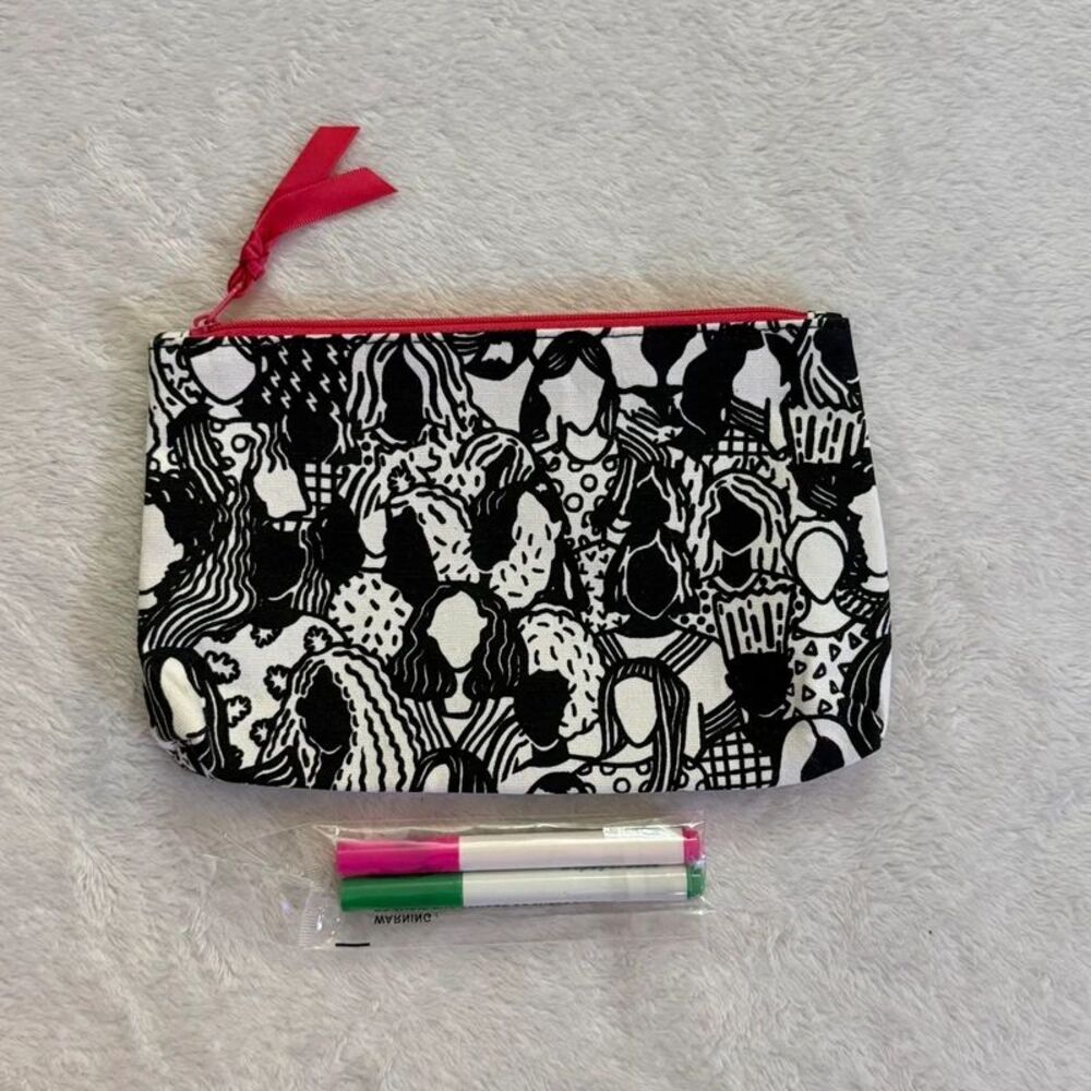 people mini makeup cosmetics bag